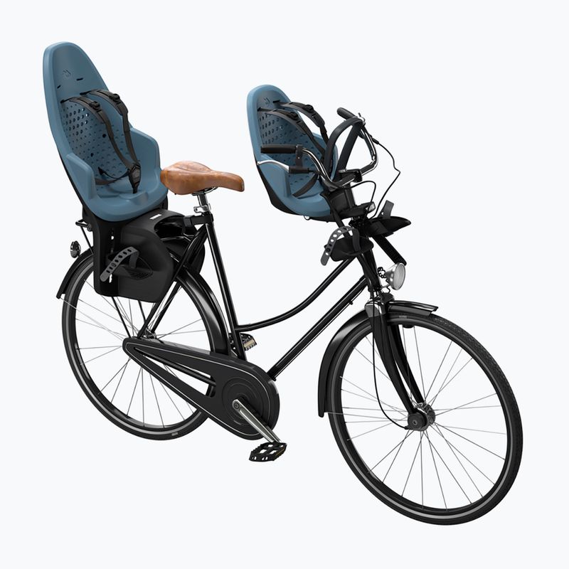 Thule Yepp 2 Maxi Rack Mount bike seat aegean blue 6