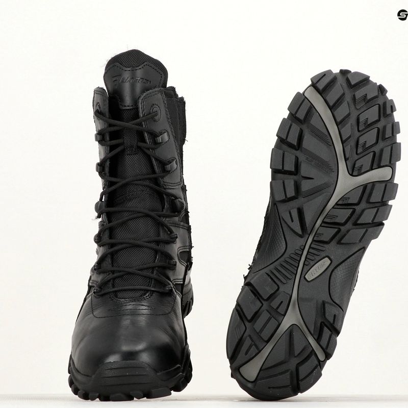 Bates men's shoes Delta 8 Side Zip black 9