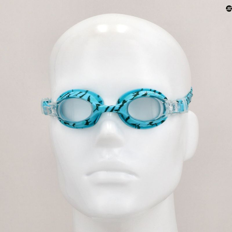 FINIS Adventure blue shark swimming goggles 10