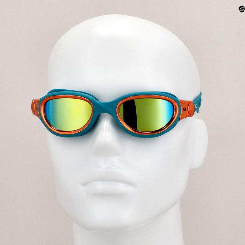 ZONE3 Venator-X Swim goggles teal/cooper 13
