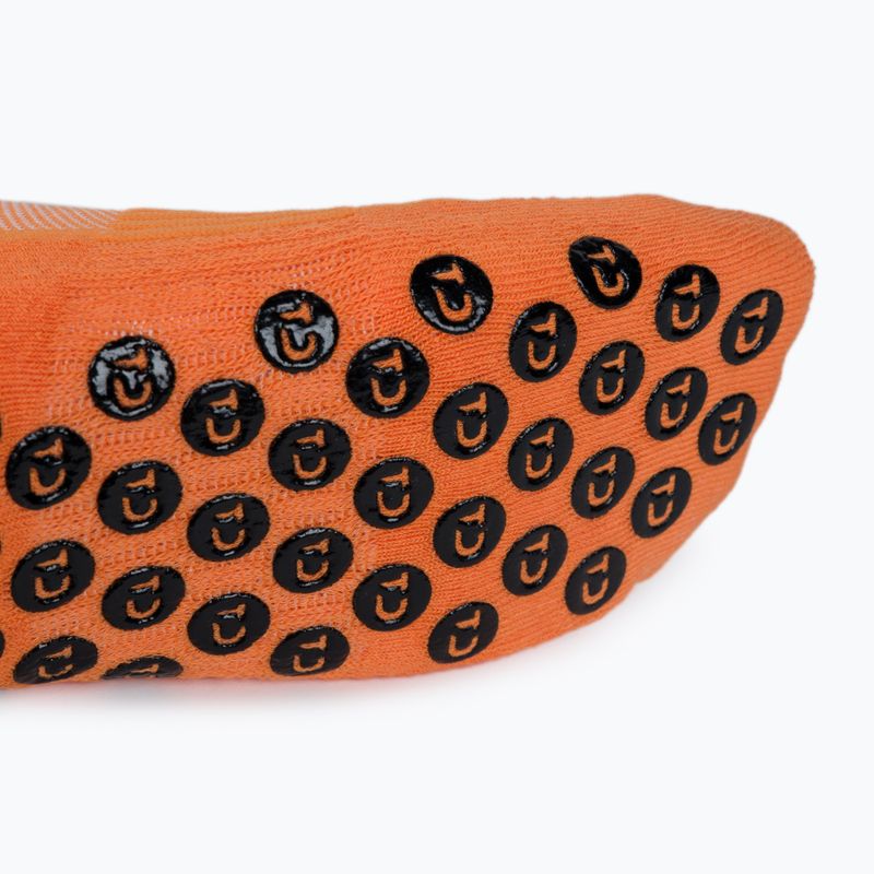 Tapedesign anti-slip football socks orange 4