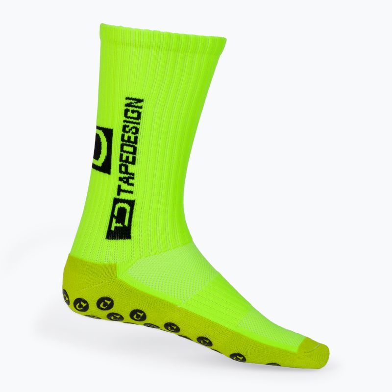 Tapedesign anti-slip football socks yellow 2