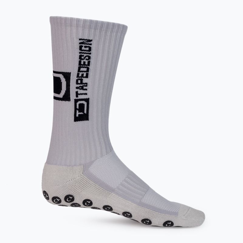 Men's Tapedesign anti-slip football socks grey TAPEDESIGNSZARY 3