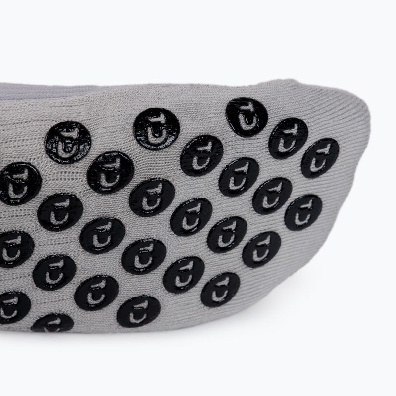 Men's Tapedesign anti-slip football socks grey TAPEDESIGNSZARY 4