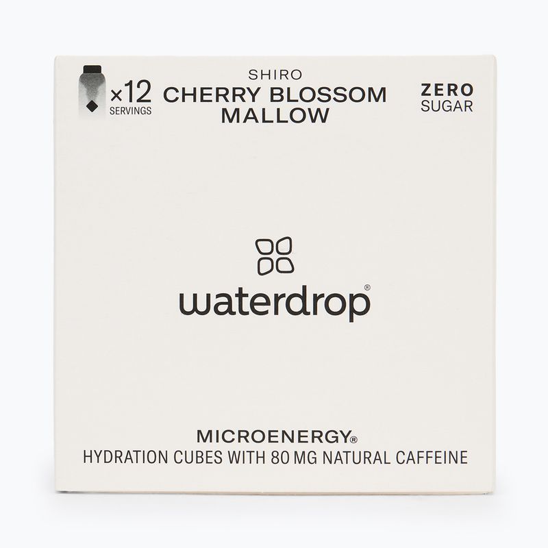 Microenergy waterdrop energy drink Shiro 12 cubes cherry blossom/ mallow