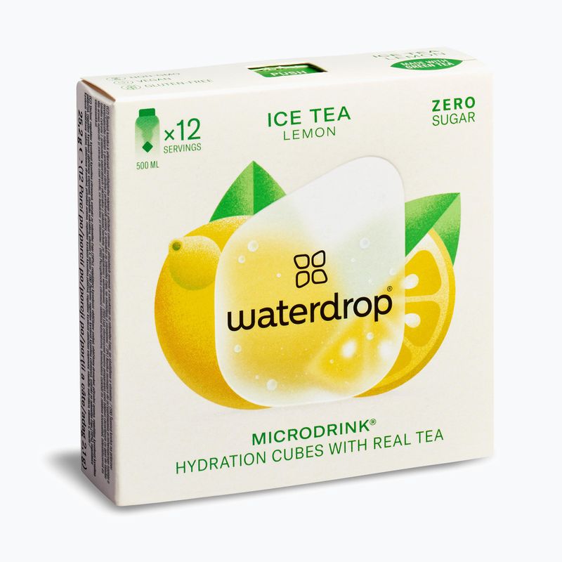 Waterdrop rehydration drink Microdrink Ice Tea 12 cubes lemon 2