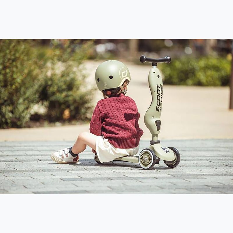 Scoot & Ride children's helmet XXS-S olive 9