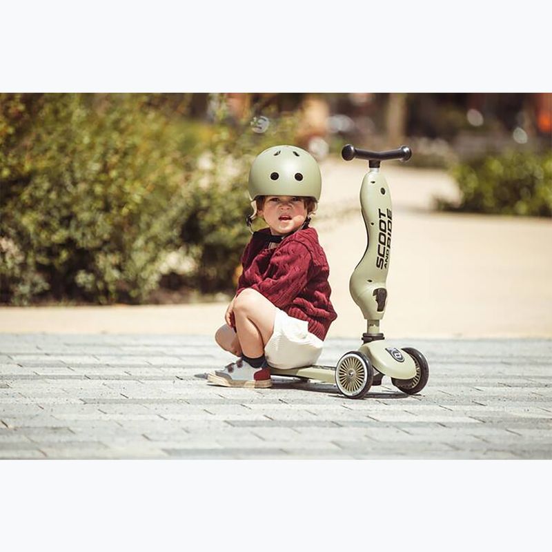 Scoot & Ride children's helmet XXS-S olive 10