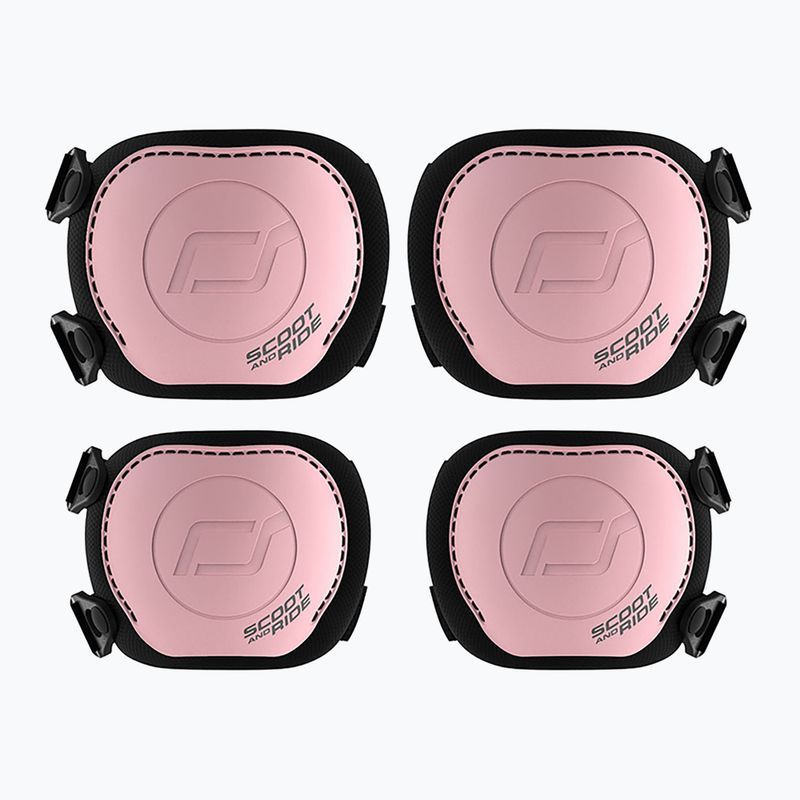 Scoot & Ride S rose children's protector set 3