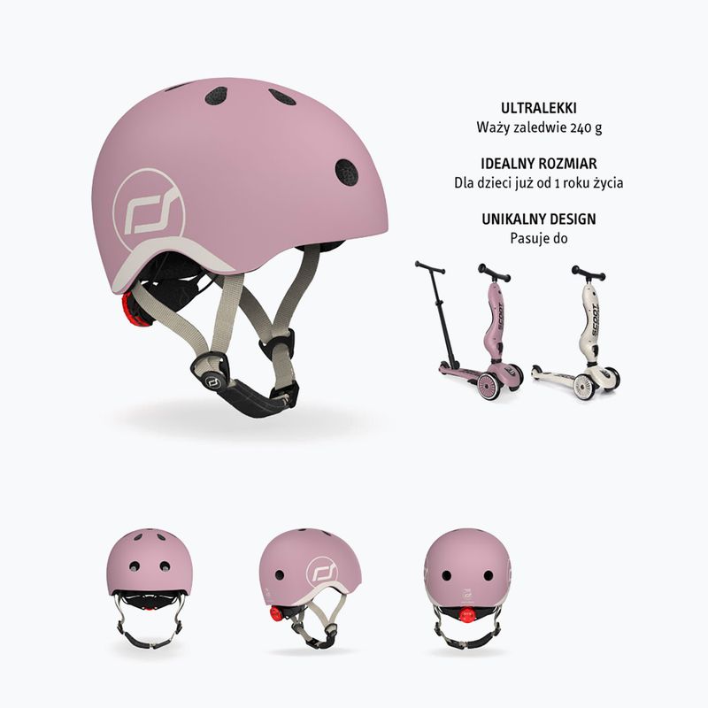 Scoot & Ride children's helmet XXS-S wildberry 15