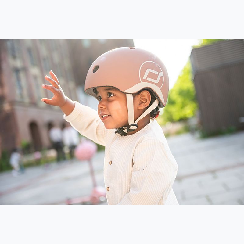 Children's helmet Scoot & Ride XXS-S mocha 9