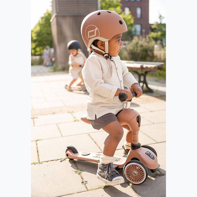 Children's helmet Scoot & Ride XXS-S mocha 11