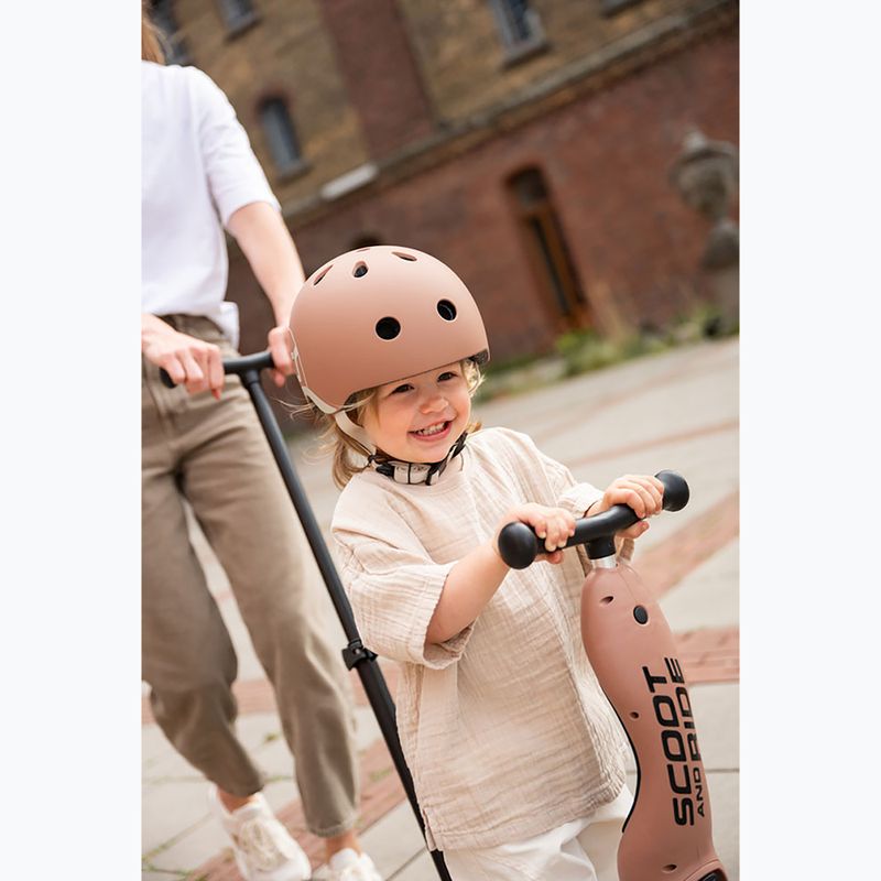 Children's helmet Scoot & Ride XXS-S mocha 14