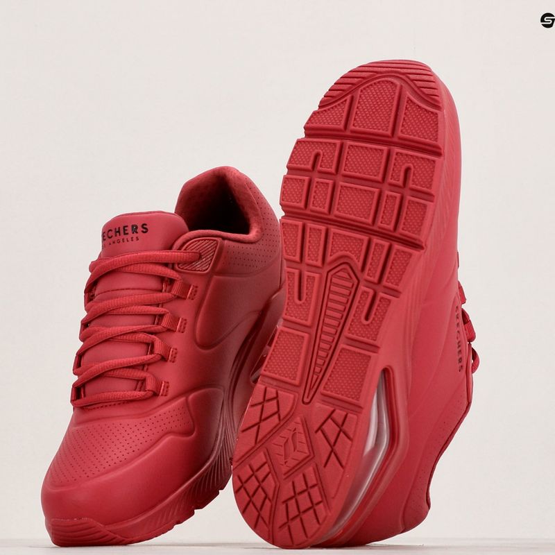 Women's shoes SKECHERS Uno 2 Air Around You red 10