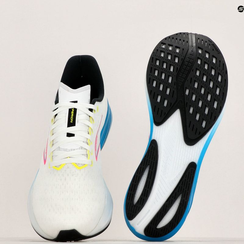 Brooks Hyperion men's running shoes white/blue/pink 11