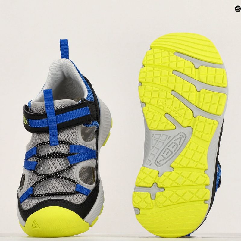 KEEN Motozoa classic blue/evening primrose children's sandals 9