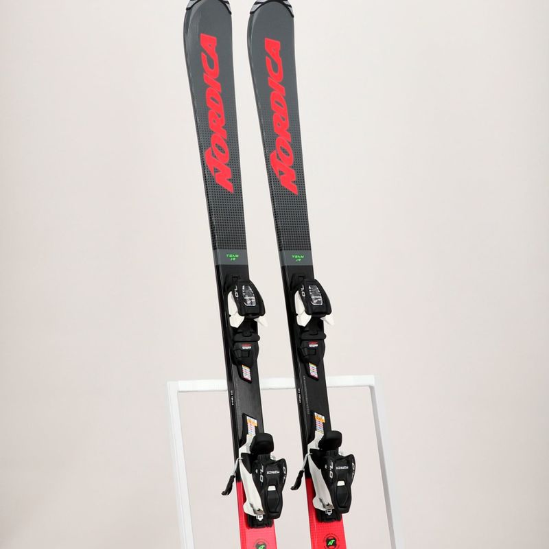 Children's downhill skis Nordica Team J R + J7.0 FDT grey/red 12