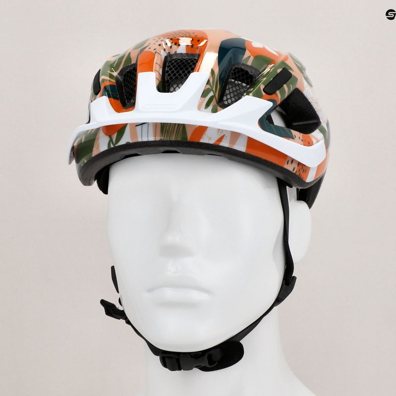 ABUS bike helmet Aduro 3.0 orange palm 10