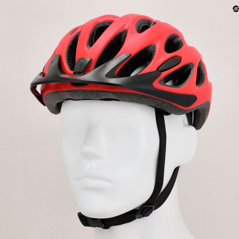 Bike helmet Bell Charger matte red 11