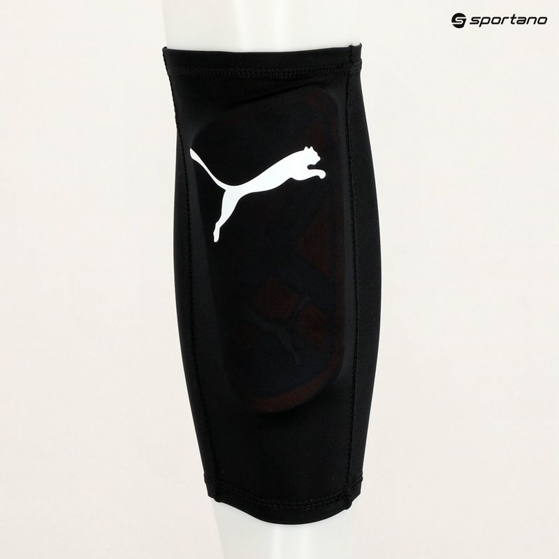 PUMA Ultra Twist Sleeve shin guards ultra orange/blue glimmer 7