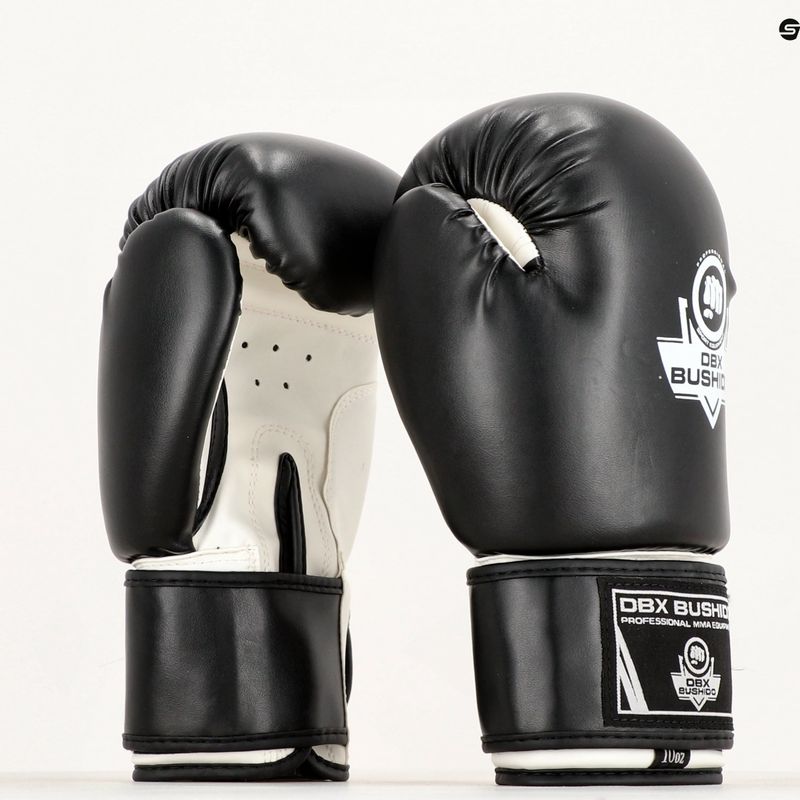 DBX BUSHIDO ARB-407 black/white boxing gloves 22