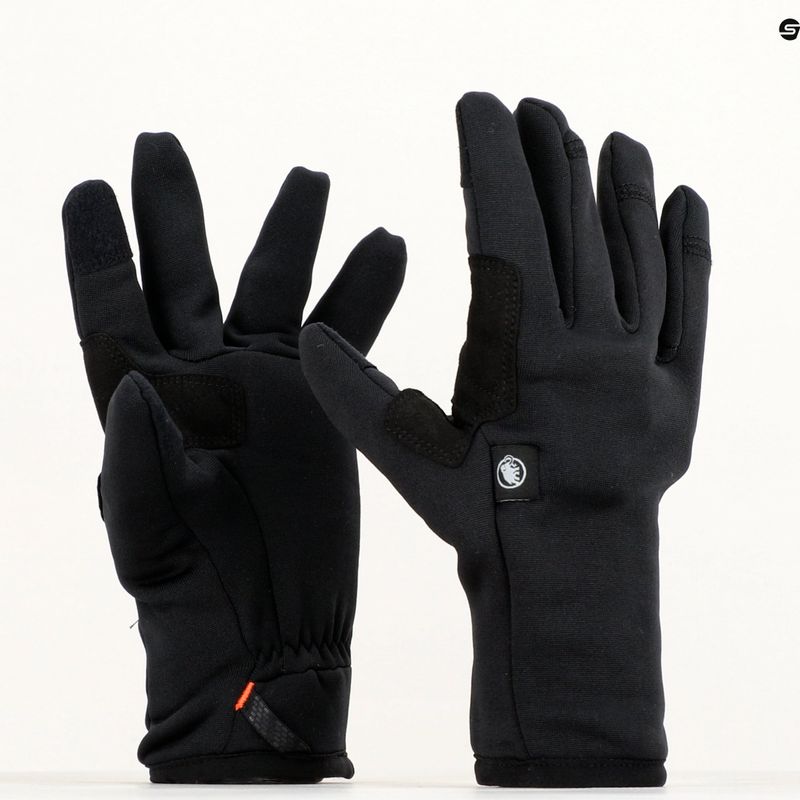 Mammut Fleece Pro trekking gloves black 8