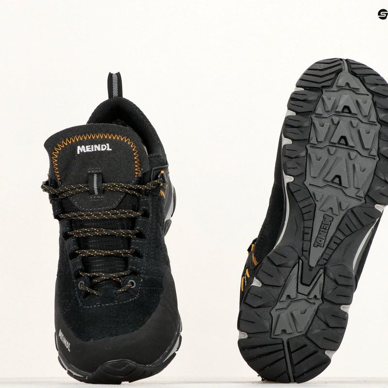 Men's trekking boots Meindl Ontario GTX noir/maize 10