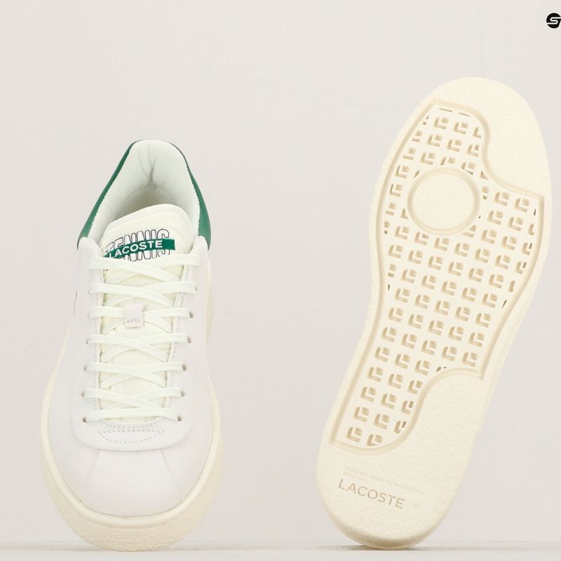 Lacoste men's shoes 47SMA0040 white/green 16