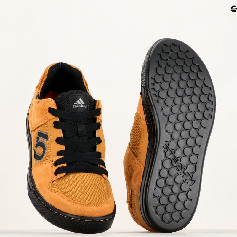 Men's platform cycling shoes adidas FIVE TEN Freerider red/mesa/core black FW2839 10