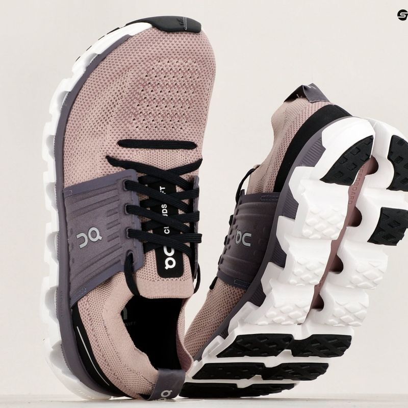 Women's On Cloudswift 3 fade/black running shoes 11