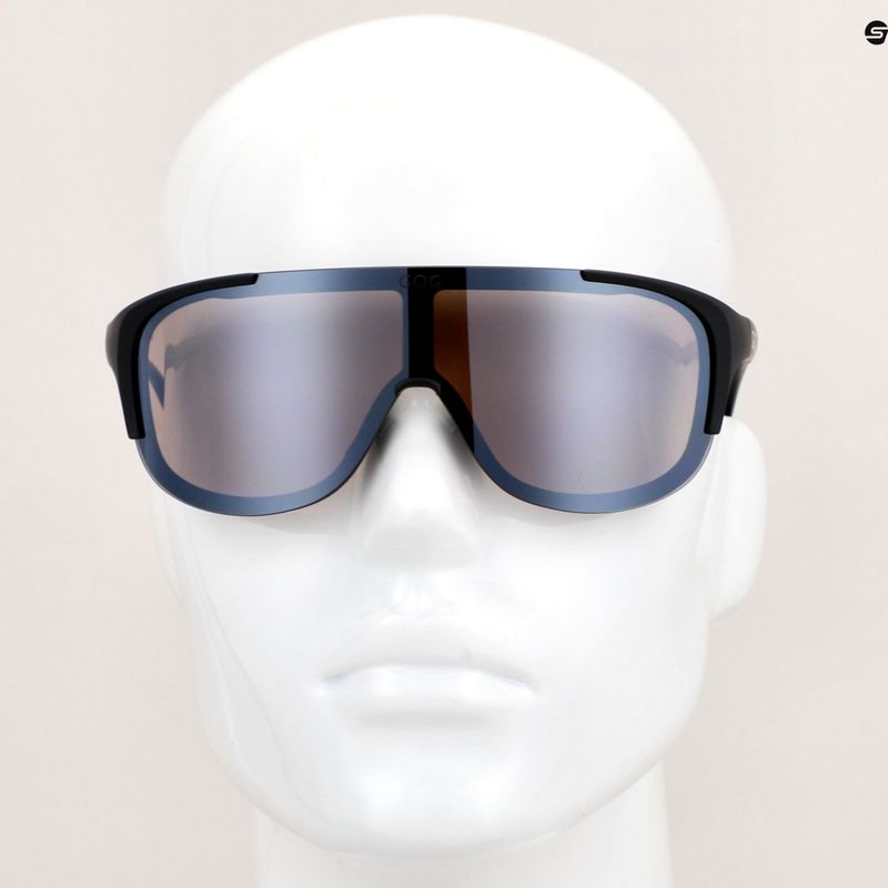 GOG Medusa matt black/silver/silver mirror sunglasses 10