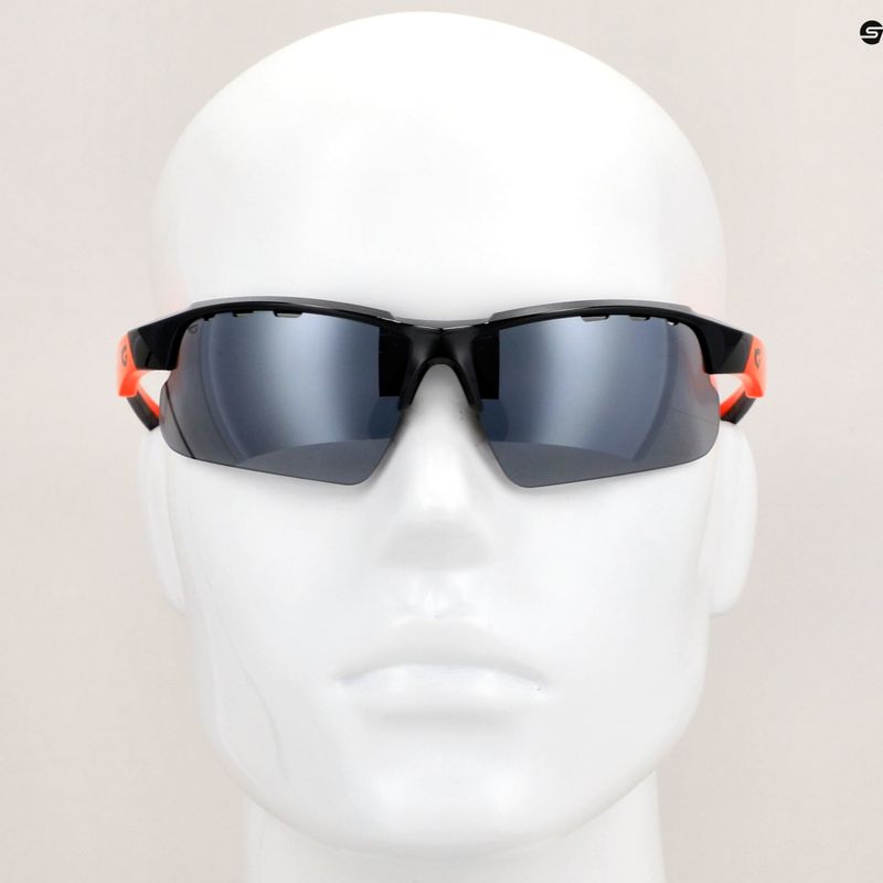 GOG Faun black/orange/flash mirror sunglasses 13