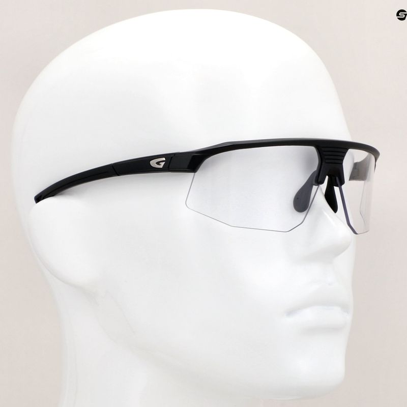 GOG Kilo matt black/clear smoke sunglasses 11