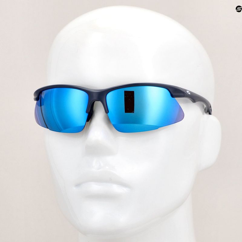 GOG Pico matt navy blue/polychromatic white-blue sunglasses 10