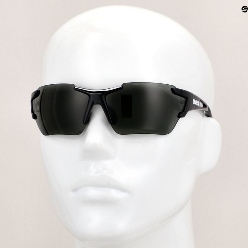 UVEX Sportstyle 618 field black sunglasses 7