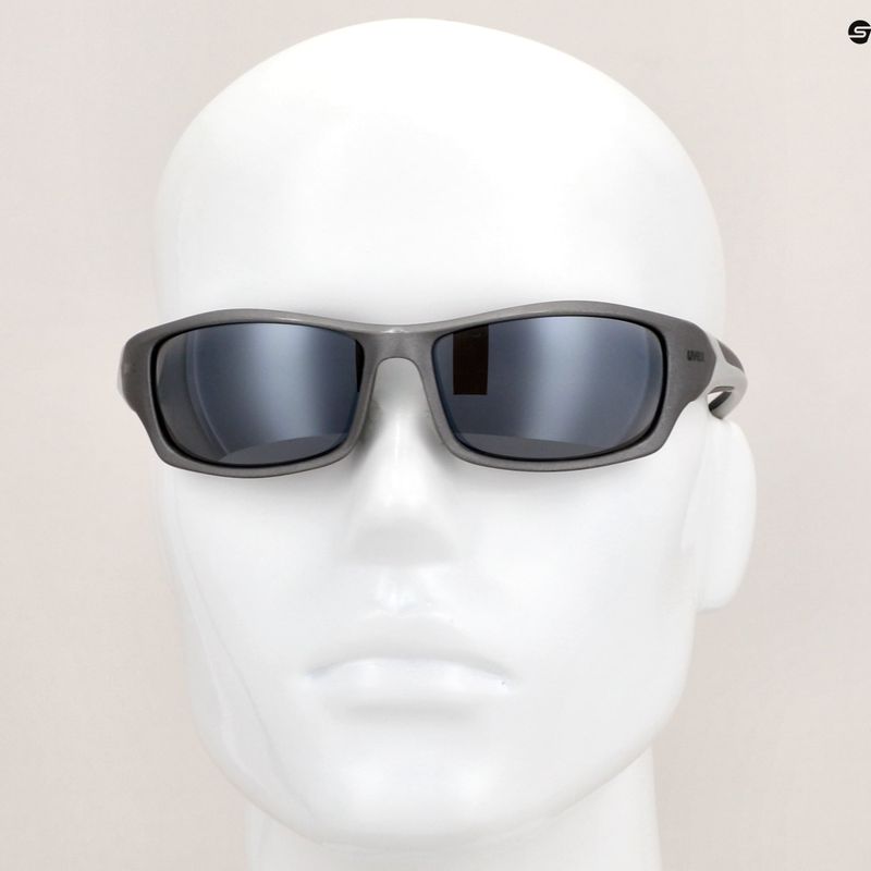 UVEX Sportstyle 211 grey matt sunglasses 11