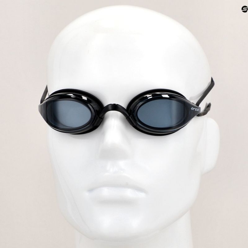Orca Killa Hydro smoke black swimming goggles 8