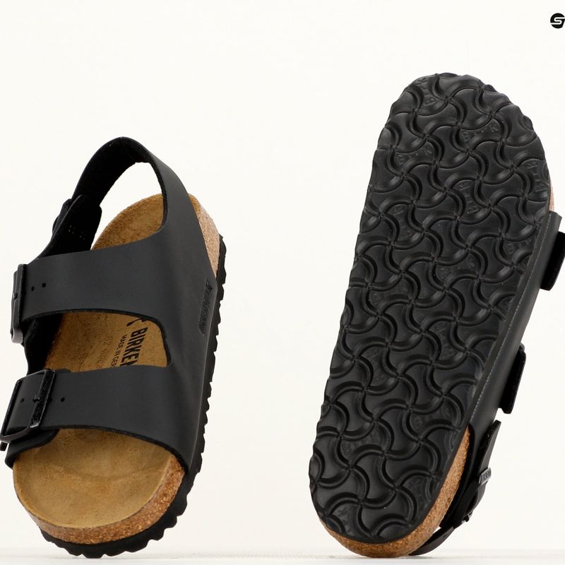 BIRKENSTOCK Milano BF Narrow black sandals 11