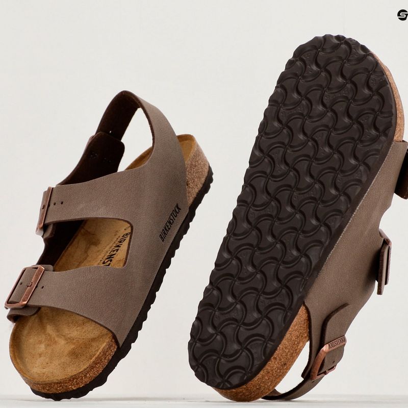 BIRKENSTOCK Milano BFBC Regular mocha sandals 11