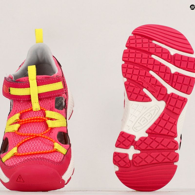 KEEN Motozoa jazzy/evening primrose children's sandals 11