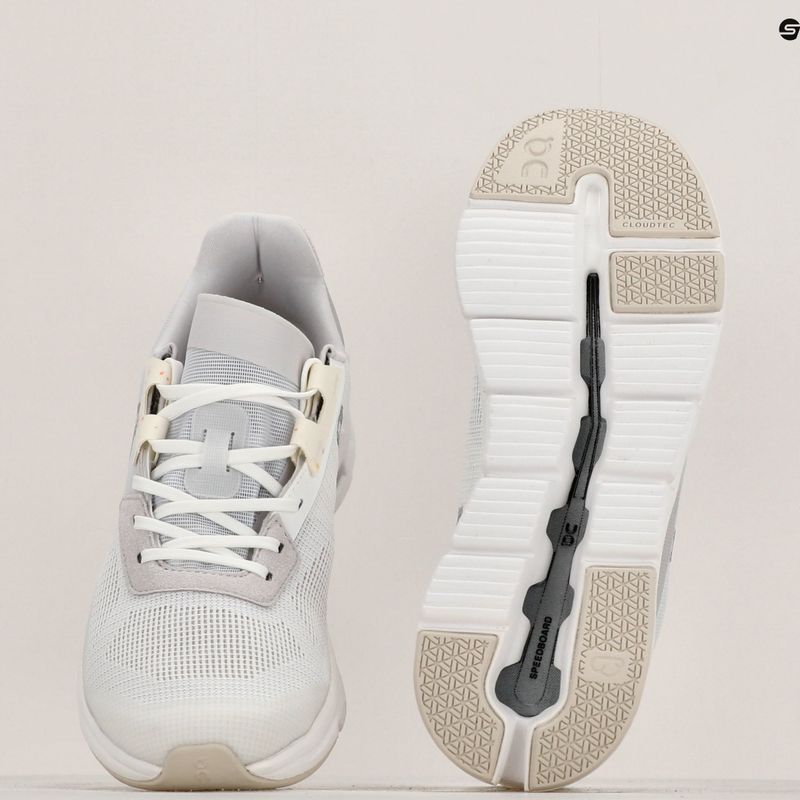 Women's On Running Cloudrift undyed-white/frost shoes 10