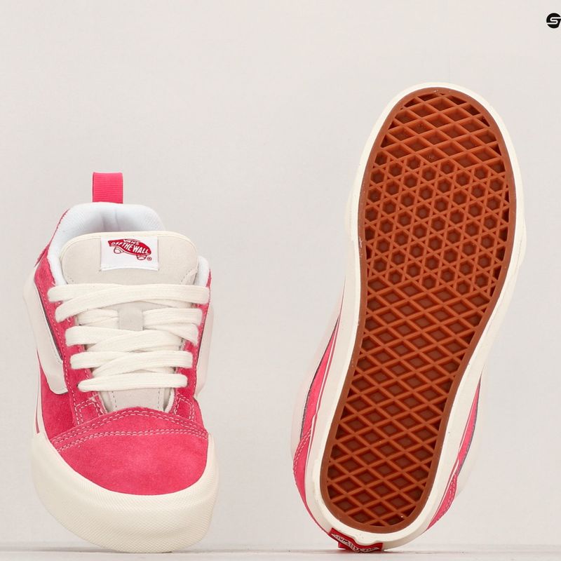 Vans Knu Skool pink/true white shoes 11