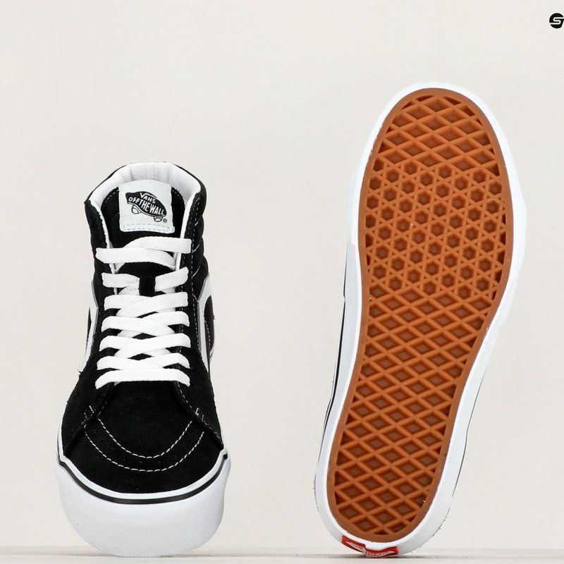 Vans UA SK8-Hi Platform 2.0 black/true white shoes 18