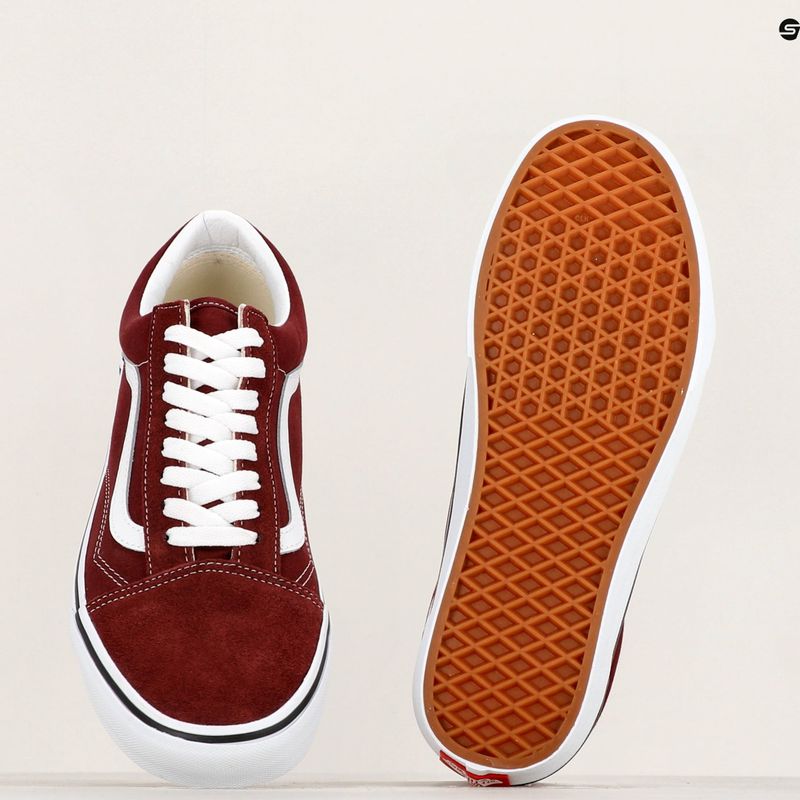 Vans UA Old Skool shoes port royale/true white 10