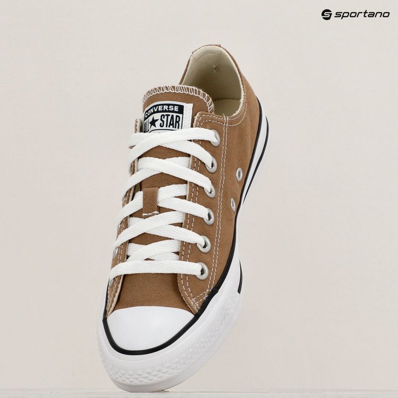Converse Chuck Taylor All Star Classic Ox hot tea trainers 9