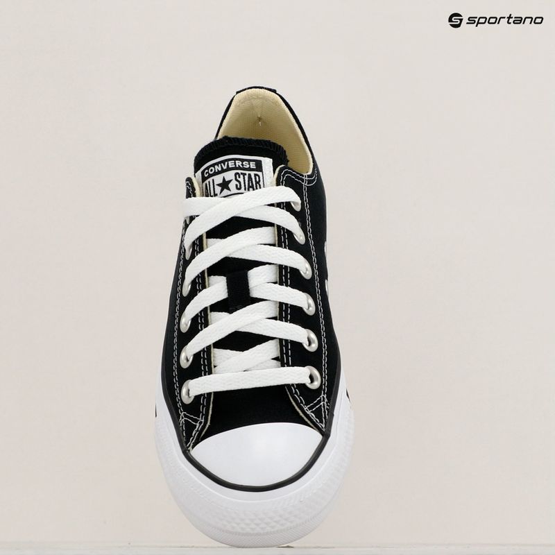 Converse Chuck Taylor All Star Classic Ox black trainers 9