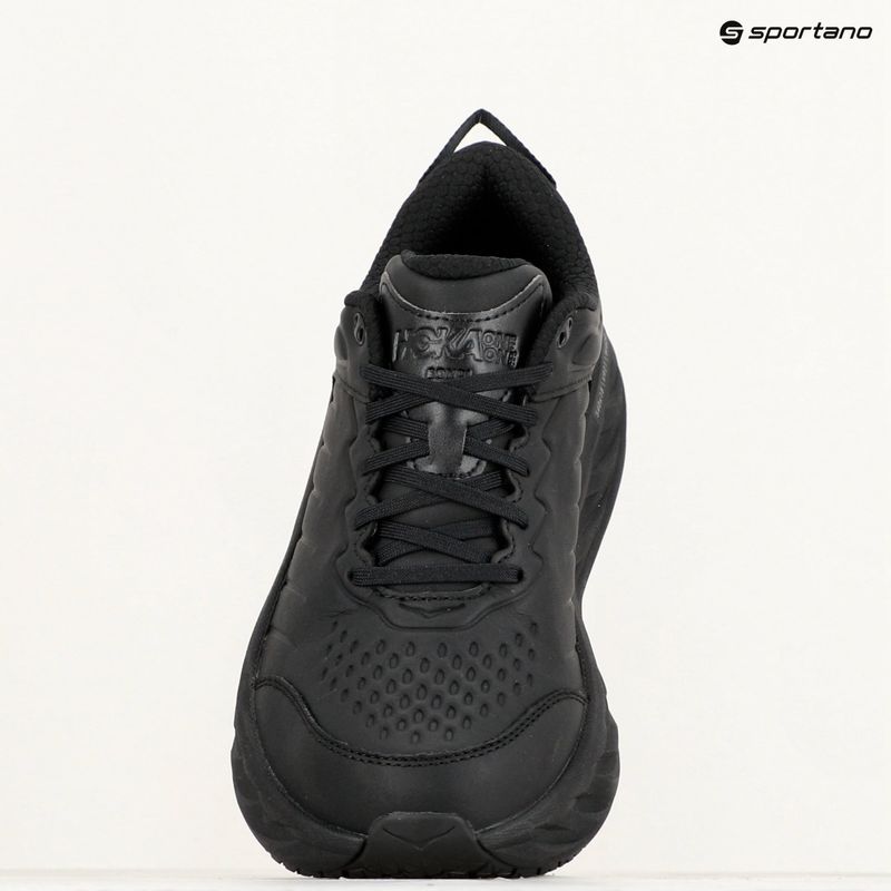 Men's running shoes HOKA Bondi SR Wide black/black 9