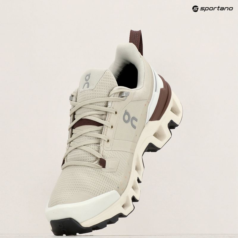Women's trekking shoes On Cloudwander Waterproof sand/ivory 9