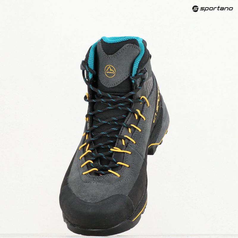 Men's La Sportiva TX4 Evo Mid GTX carbon/bamboo climbing shoe 10