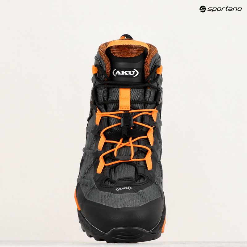 AKU men's hiking boots Rocket Mid DFS GTX black/orange 9